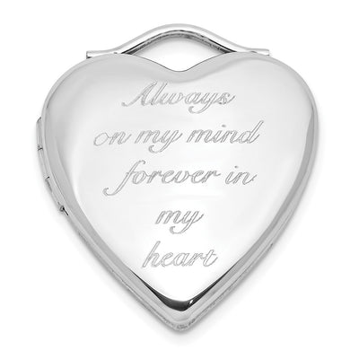 Sterling silver locket pendants & charm