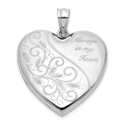 Sterling silver locket pendants & charm