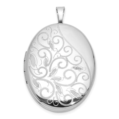 Sterling silver oval pendants & charm