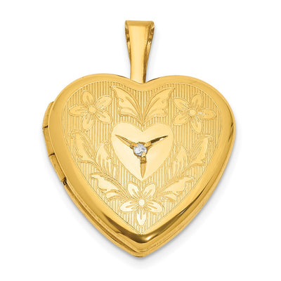 Diamond locket pendants & charm