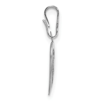 Sterling Silver Rh-plated Heart and Locket/Pendant Set
