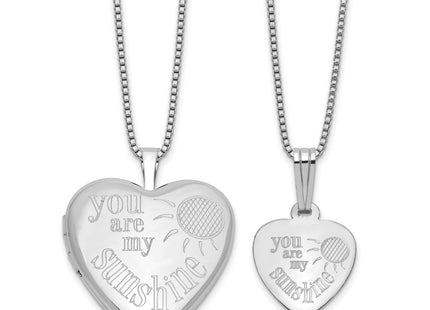 Sterling Silver Pendants Style QLS1191SET - Classique Jewelry Inc.
