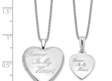 Sterling Silver Pendants Style QLS1192SET - Classique Jewelry Inc.