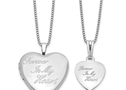 Sterling Silver Pendants Style QLS1192SET - Classique Jewelry Inc.