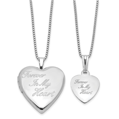 Sterling silver locket pendant