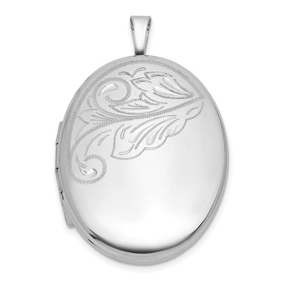 Sterling silver oval pendants & charm