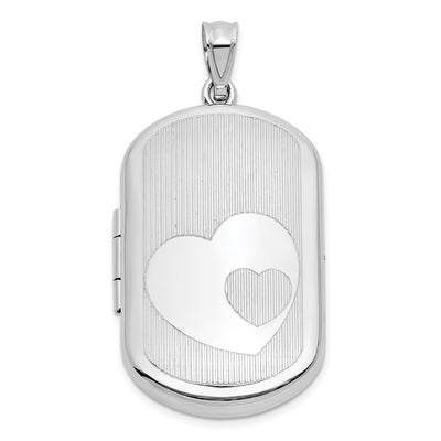 Sterling silver locket pendants & charm