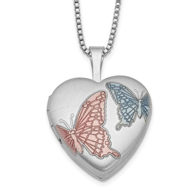 Sterling silver butterfly necklace