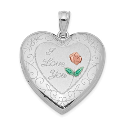 Sterling silver locket pendants & charm