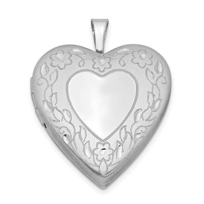 Sterling silver locket pendants & charm