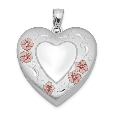 Sterling silver locket pendants & charm