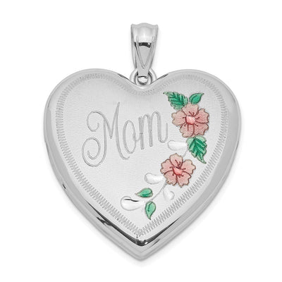 Sterling silver locket pendants & charm