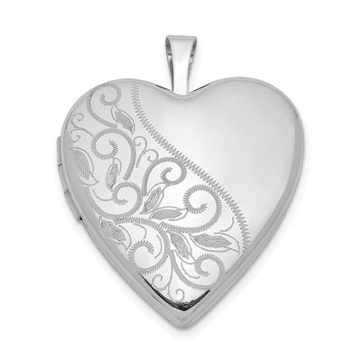 Sterling silver locket pendants & charm