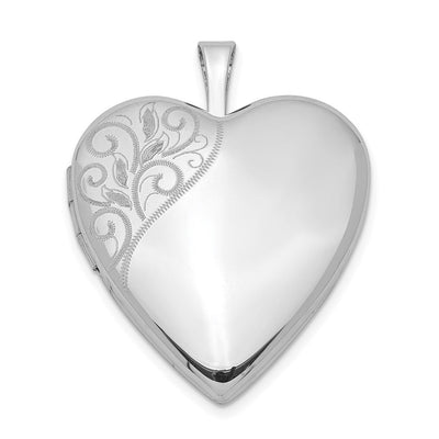 Sterling silver locket pendants & charm