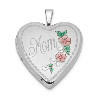 Sterling silver locket pendants & charm