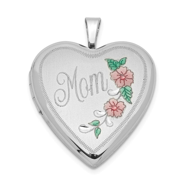Sterling silver locket pendants & charm