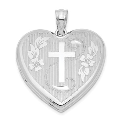 Sterling silver locket pendants & charm