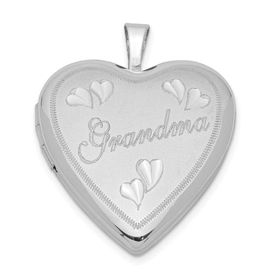 Sterling silver locket pendants & charm