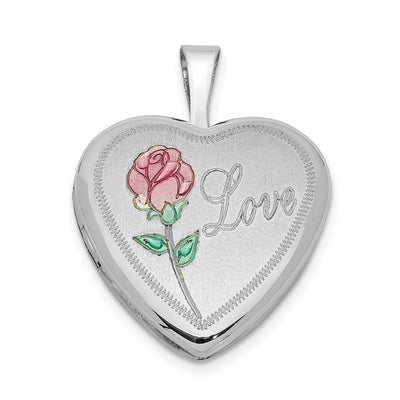 Sterling silver locket pendants & charm