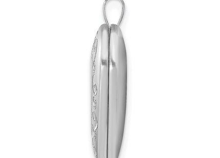 Sterling silver locket pendants & charm, alternate view