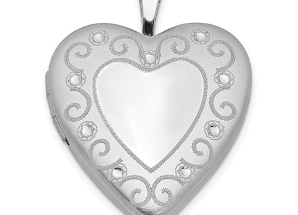 Sterling silver locket pendants & charm