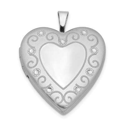 Sterling silver locket pendants & charm