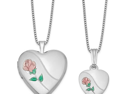 Sterling Silver Pendants Style QLS441SET - Classique Jewelry Inc.