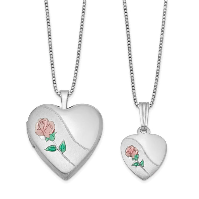 Sterling Silver Pendants Style QLS441SET - Classique Jewelry Inc.