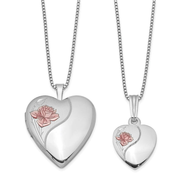 Sterling Silver Pendants Style QLS448SET - Classique Jewelry Inc.
