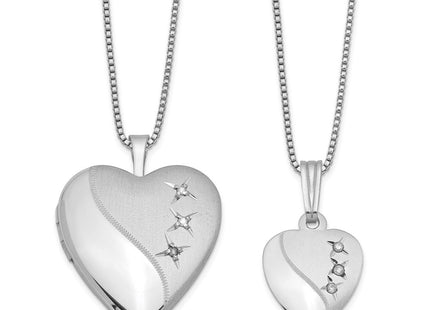 Sterling Silver Pendants Style QLS450SET - Classique Jewelry Inc.