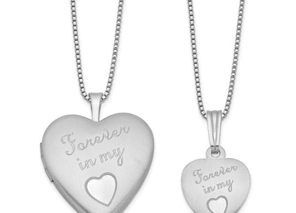 Sterling Silver Pendants Style QLS455SET - Classique Jewelry Inc.