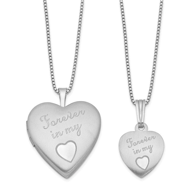 Sterling Silver Pendants Style QLS455SET - Classique Jewelry Inc.