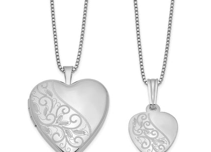 Sterling Silver Pendants Style QLS456SET - Classique Jewelry Inc.