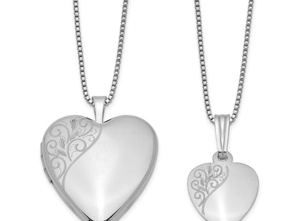 Sterling Silver Pendants Style QLS457SET - Classique Jewelry Inc.