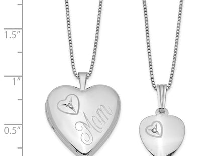 Sterling Silver Pendants Style QLS458SET - Classique Jewelry Inc.