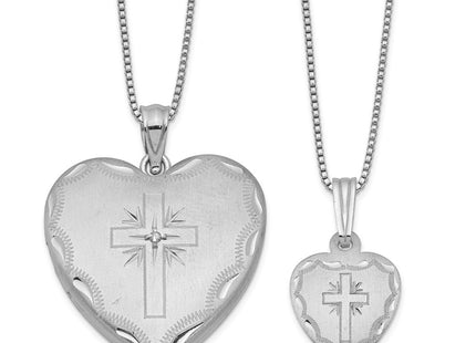 Sterling Silver Pendants Style QLS460SET - Classique Jewelry Inc.