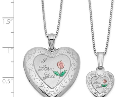 Sterling Silver Pendants Style QLS461SET - Classique Jewelry Inc.