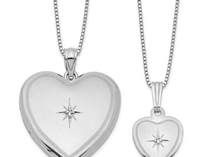 Sterling Silver Pendants Style QLS462SET - Classique Jewelry Inc.