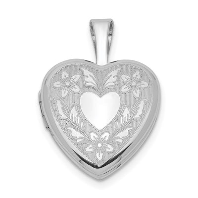 Sterling silver locket pendants & charm