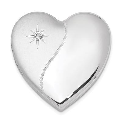 Sterling silver diamond family pendants & charm