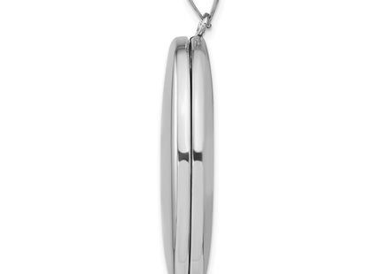 Sterling silver oval pendants & charm, alternate view