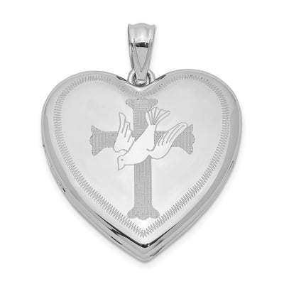 Sterling silver locket pendants & charm