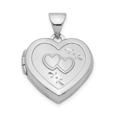 Sterling silver locket pendants & charm