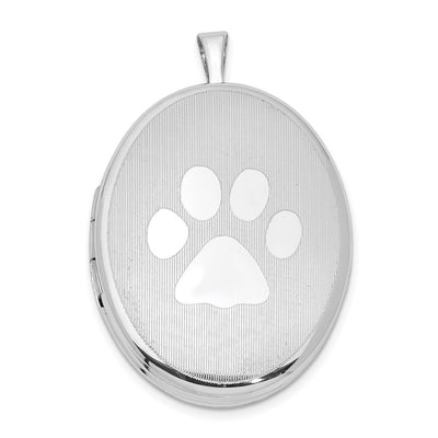 Sterling silver oval pendants & charm
