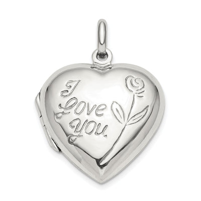 Sterling silver locket pendants & charm