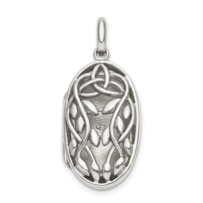 Sterling silver locket pendant