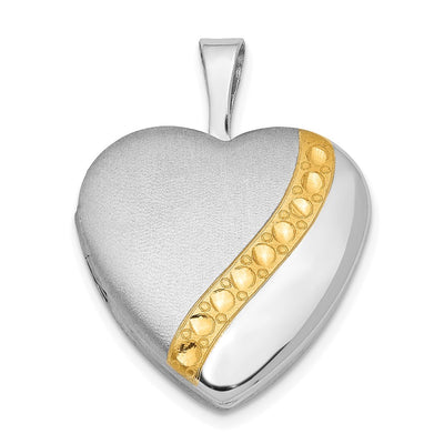 Sterling silver locket pendants & charm