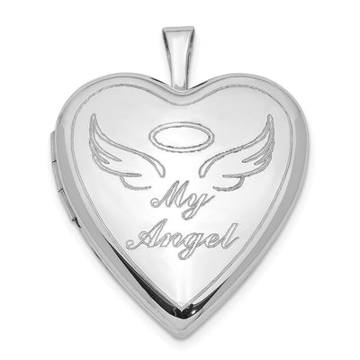 Sterling silver locket pendants & charm