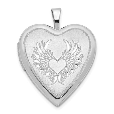 Sterling silver locket pendants & charm