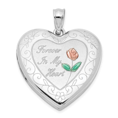 Sterling silver locket pendants & charm